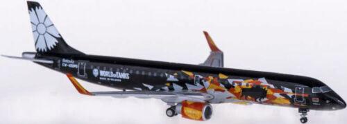 JC Wings WORLD OF TANKS Embraer ERJ-190-200LR EW-400PO 1/400 plane