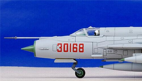 HM Chengdu MIG-21 J-7D Fishbed PLAAF China 1/72 DIECAST Plane Pre-builded  Model